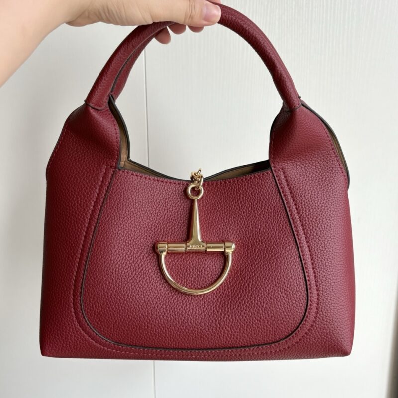 Alternative view of GUCCI SOFTBIT MEDIUM TOP HANDLE BAG ROSSO ANCORA 27CM 837467 AAEAO 6207