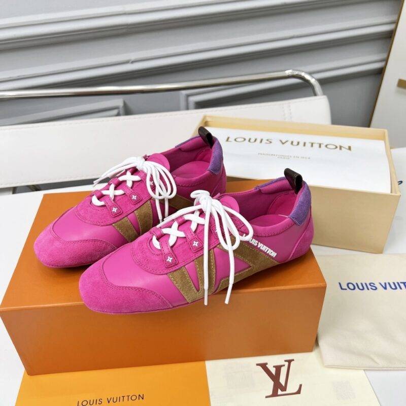 Alternative view of LOUIS VUITTON  LV SNEAKERINA FUCHSIA PINK 1AHNEE