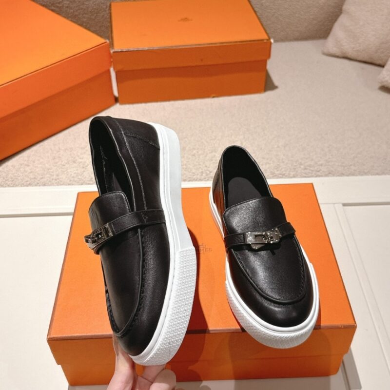 Alternative view of HERMES GAME SLIP ON SNEAKER NOIR H231015Z 02370