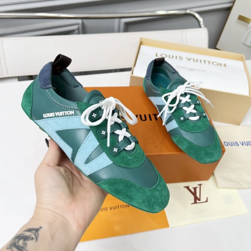 Alternative view of LOUIS VUITTON LV SNEAKERINA GREEN 1AHNDY
