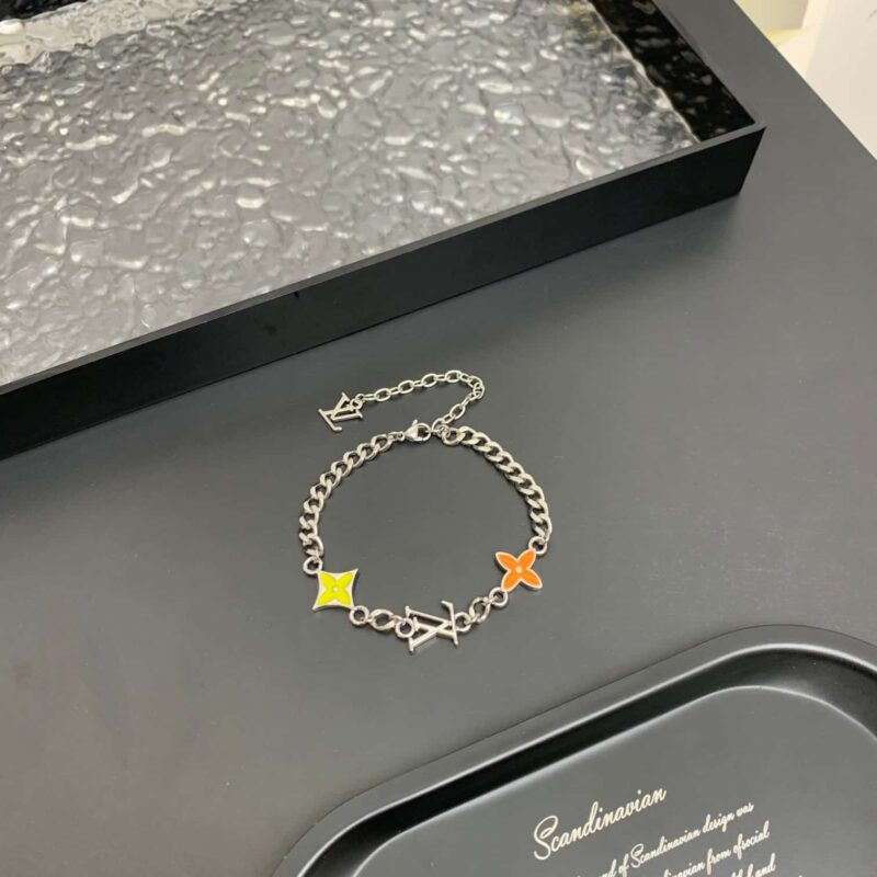 Alternative view of LOUIS VUITTON MONOGRAM ROW BRACELET BRASS M1598A