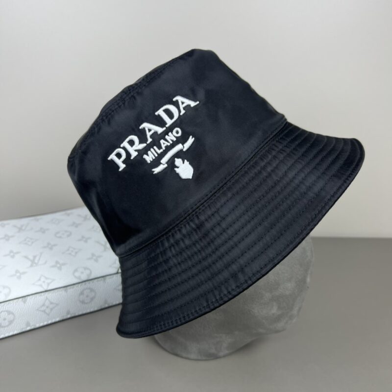 Alternative view of PRADA RE NYLON BUCKET HAT BLACK 2HC137 2CZQ F0967