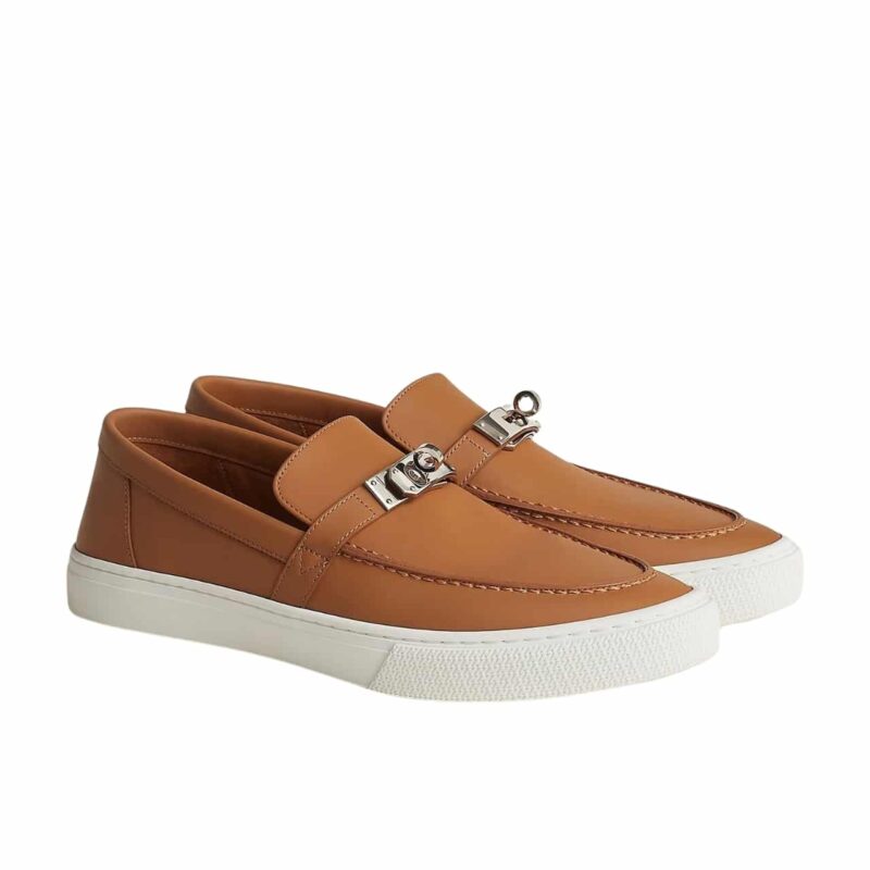HERMES GAME SLIP ON SNEAKER NATURAL H231727ZH04410