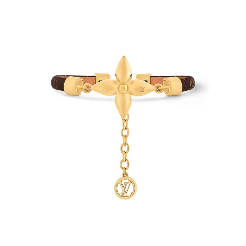 LOUIS VUITTON LOUISETTE BRACELET MONOGRAM BROWN M8665Z