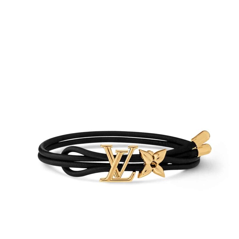 LOUIS VUITTON LV BLOOM BRACELET BLACK M8142Z