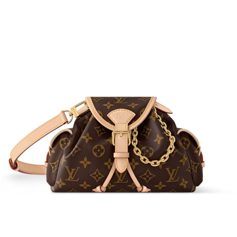 LOUIS VUITTON ODYSSEY BAG MONOGRAM BROWN 27CM M25085