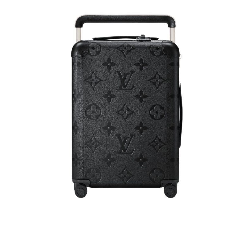 LOUIS VUITTON HORIZON 55 CARRY ON SUITCASE MONOGRAM EMPREINTE GIANT BLACK 55CM M46115
