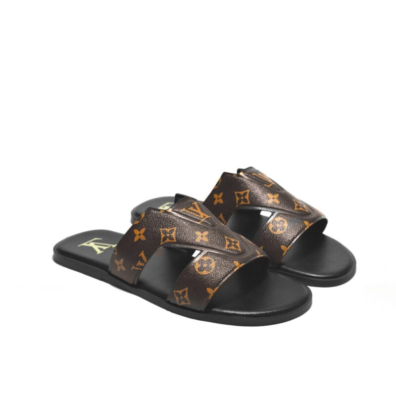 LOUIS VUITTON OASIS MULE MONOGRAM EBENE BROWN 1ACRPR