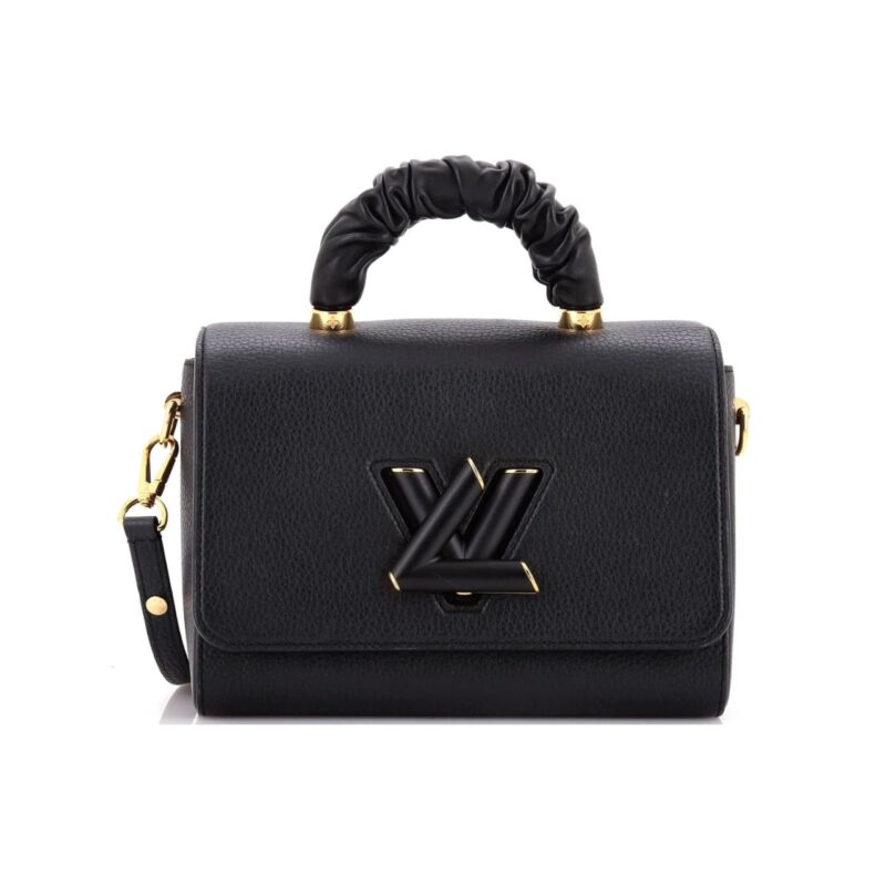 LOUIS VUITTON TWIST MM BAG 23CM BLACK M58688