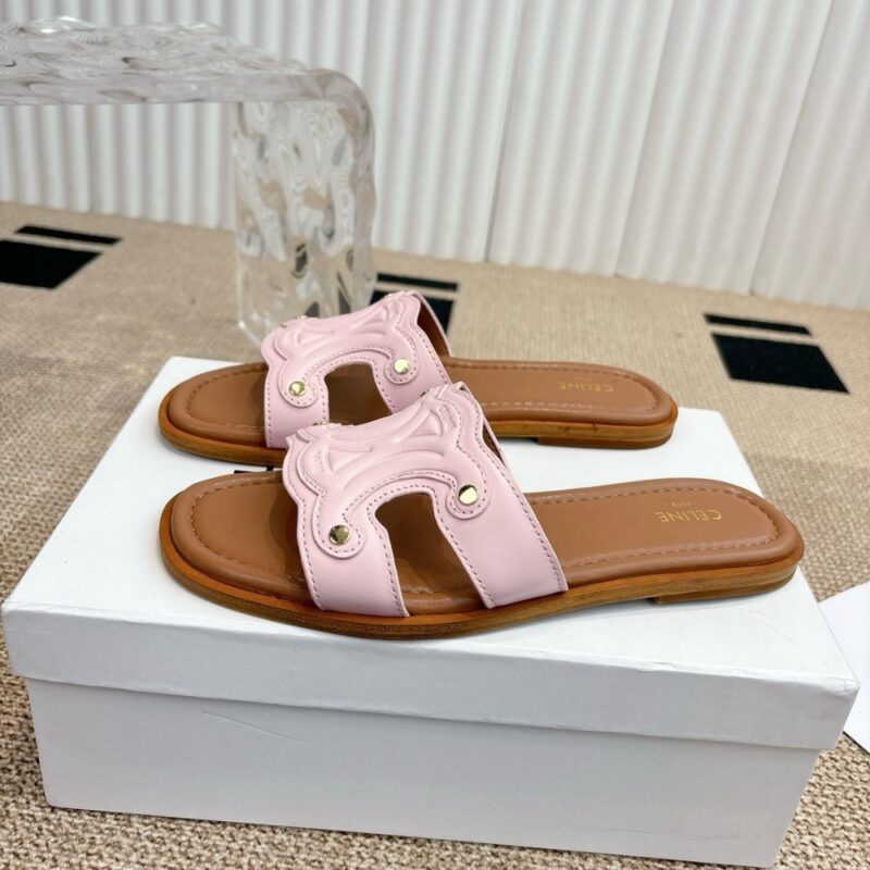 Alternative view of CELINE MARINA MULE PINK 364783767C 25BD