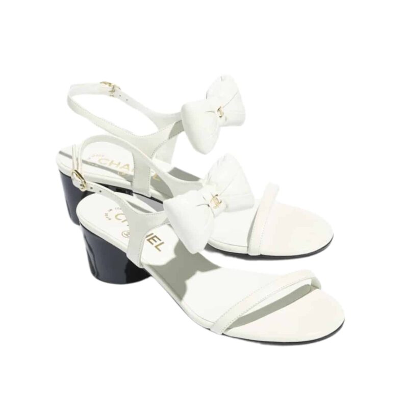 CHANEL SANDALS WHITE G46192 B18985 NACCU