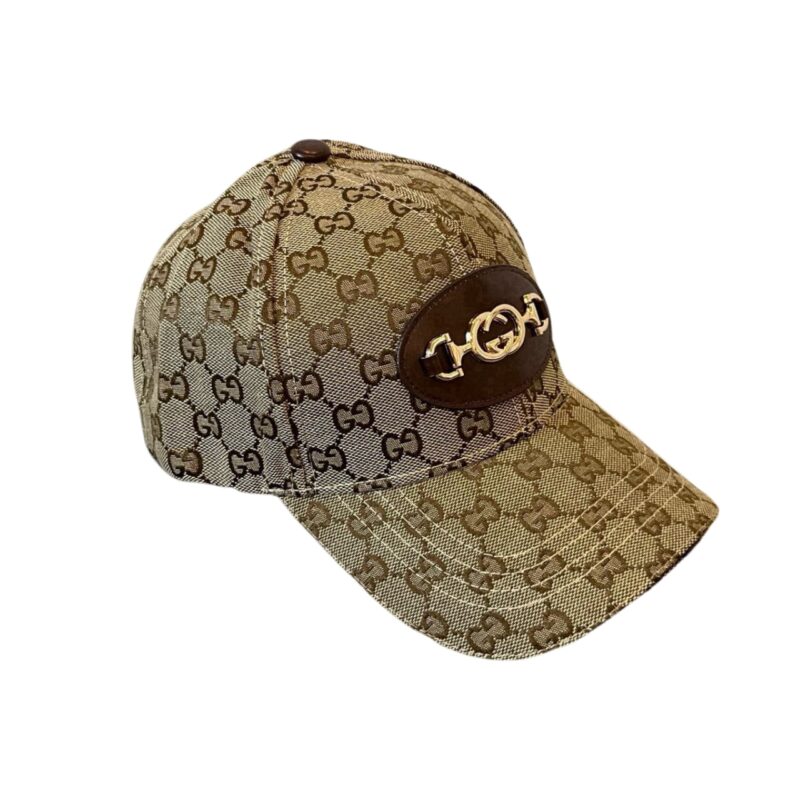 GUCCI SUPREME BASEBALL CAP BROWN