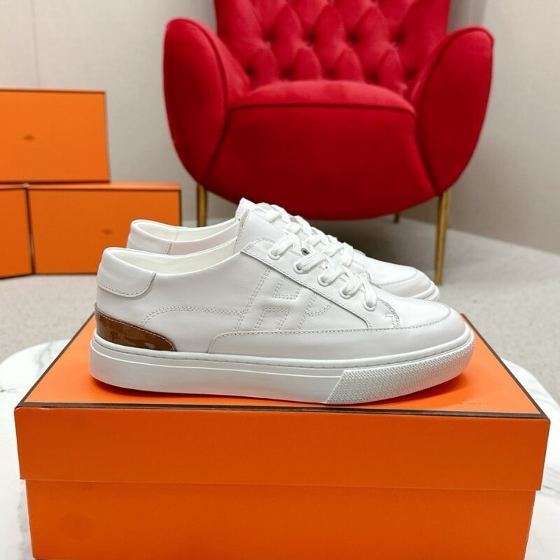 Alternative view of HERMES DEEP SNEAKER BLANC H212857ZH90390