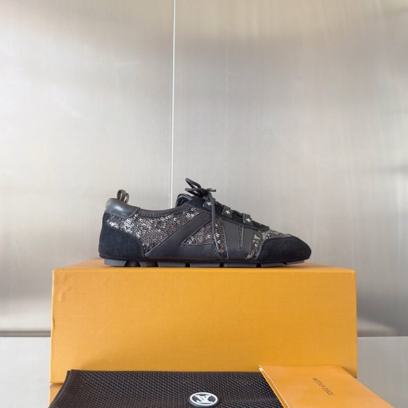 Alternative view of LOUIS VUITTON LV SNEAKERINA BLACK 1AHND2