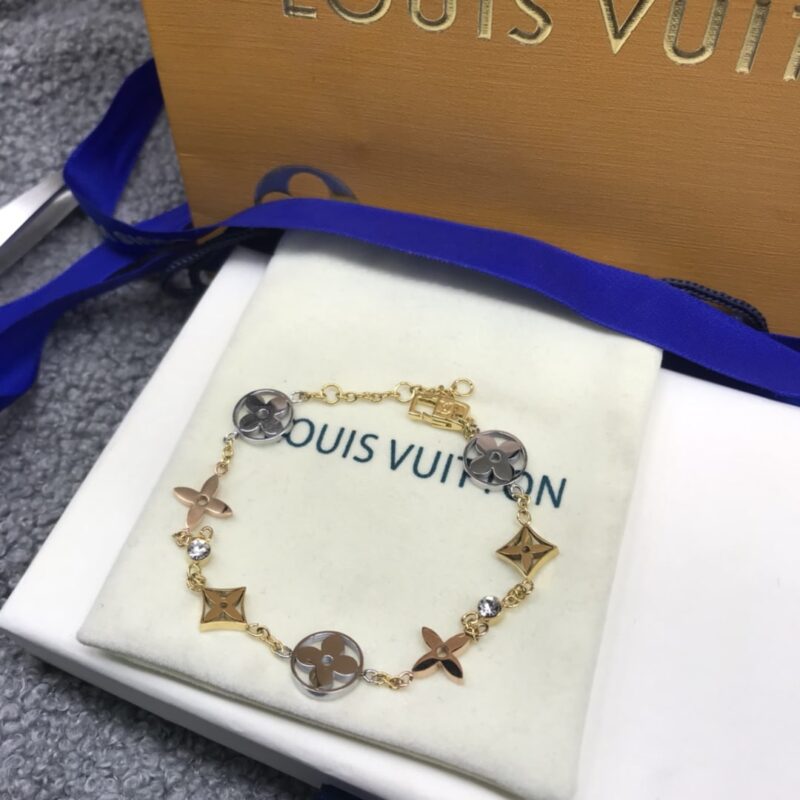 Alternative view of LOUIS VUITTON IDYLLE BLOSSOM BRACELET GOLD Q95286
