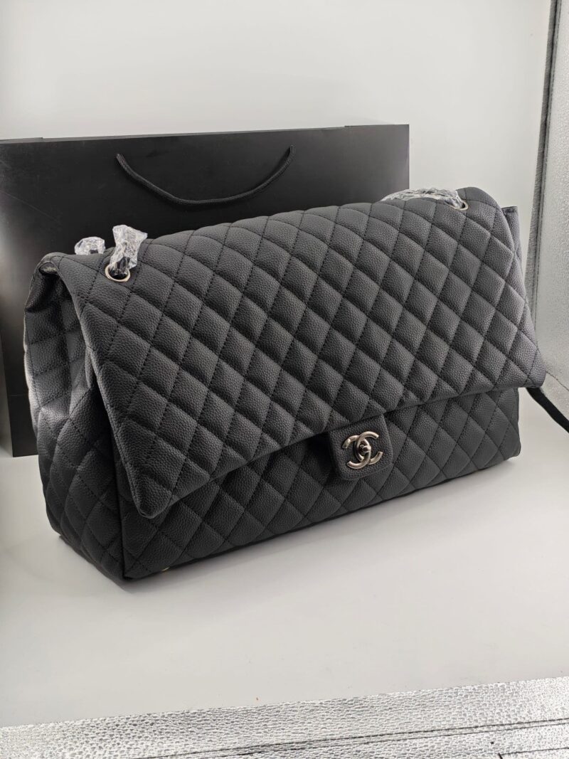 Alternative view of CHANEL TIMELESS FLAP BAG BLACK 46CM