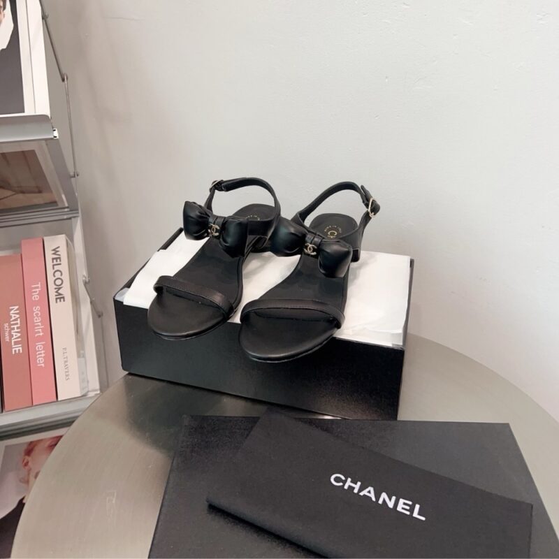 Alternative view of CHANEL SANDALS BLACK G46193 B18985 94305