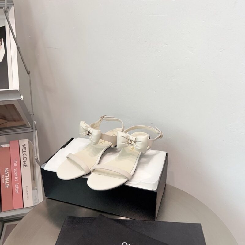 Alternative view of CHANEL SANDALS WHITE G46193 B18985 NACCU