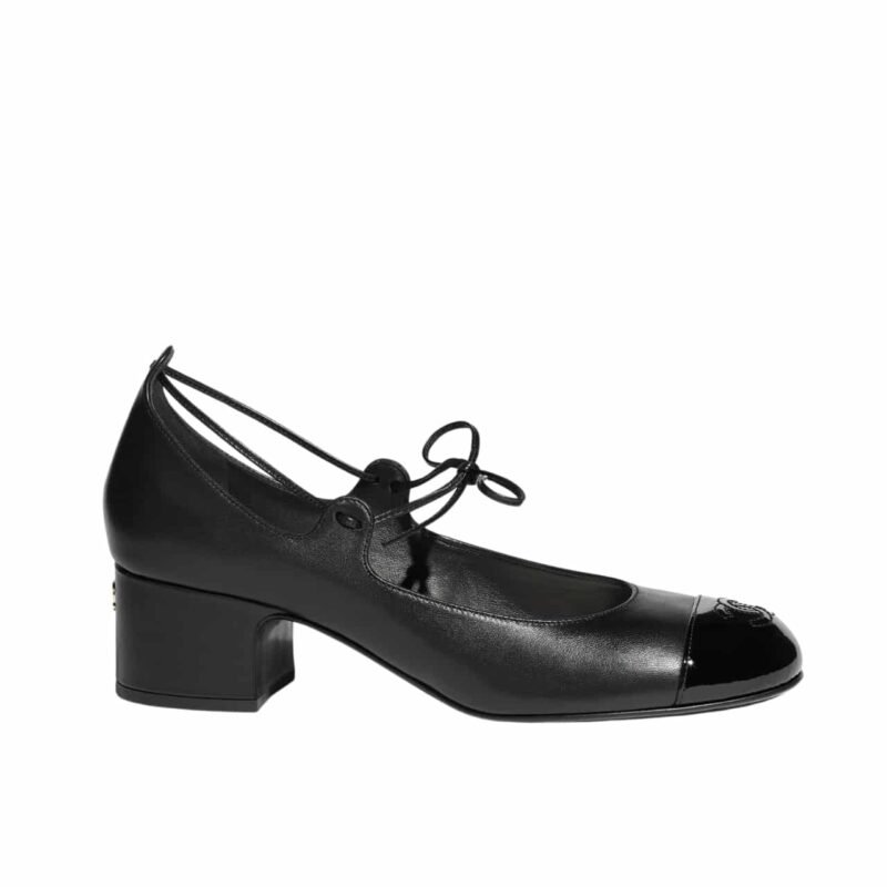 CHANEL MARY JANES BLACK G46323 B19726 94305