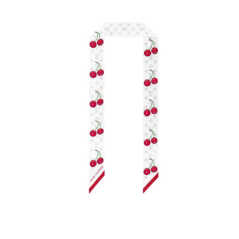 LOUIS VUITTON X MURAKAMI MONOGRAM CERISE BANDEAU BLANC M94968