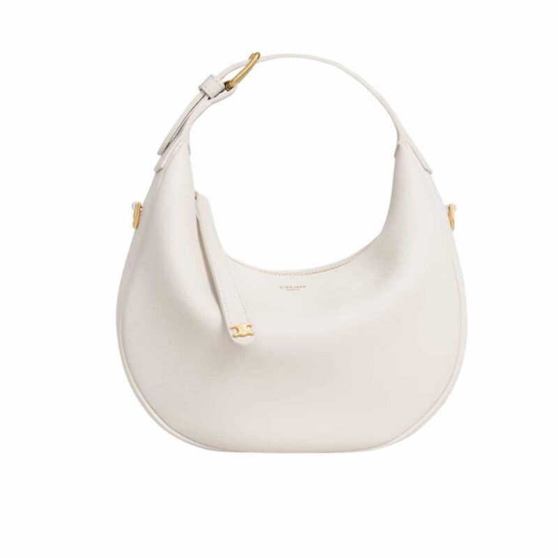 CELINE TEEN LULU IN GRAINED WHITE 23CM 120723ENY 01RC