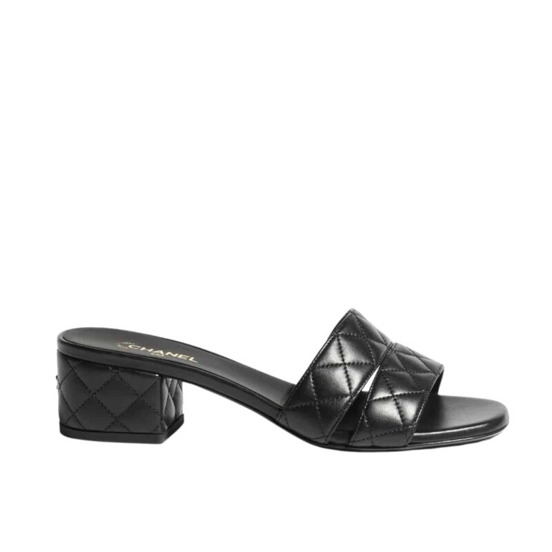 CHANEL MULES BLACK G46480 X01000 94305
