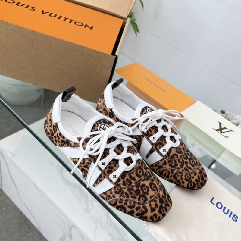 Alternative view of LOUIS VUITTON LV SNEAKERINA BROWN 1AICSM