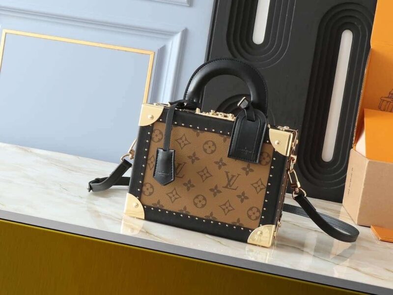 Alternative view of LOUIS VUITTON PETITE VALISE MONOGRAM REVERSE 22CM M47164