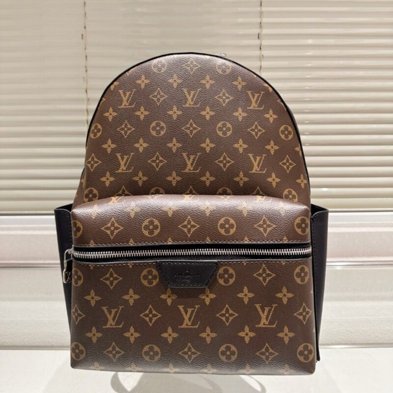 Alternative view of LOUIS VUITTON DISCOVERY PM BACKPACK MACASSAR MONOGRAM BROWN 40CM M46684