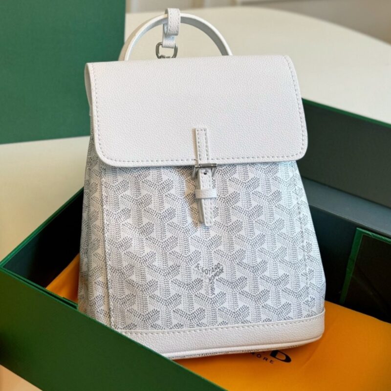 Alternative view of GOYARD ALPIN MINI BACKPACK WHITE 23CM ALPIN2MINTY50CL50P