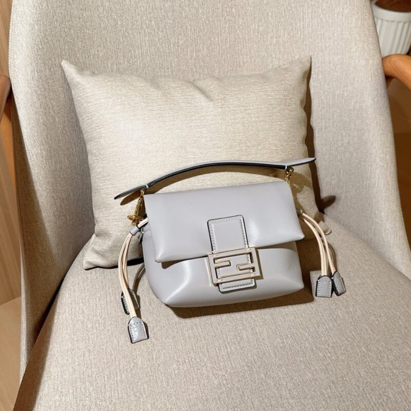 Alternative view of FENDI MAMMA BAGUETTE SMALL MATCHA GREEN 18CM 8BS105ABVEF1SK5