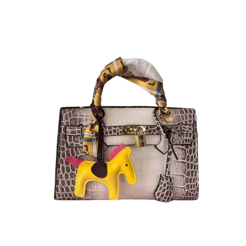 HERMES KELLY HIMALAYA BLANC 18CM