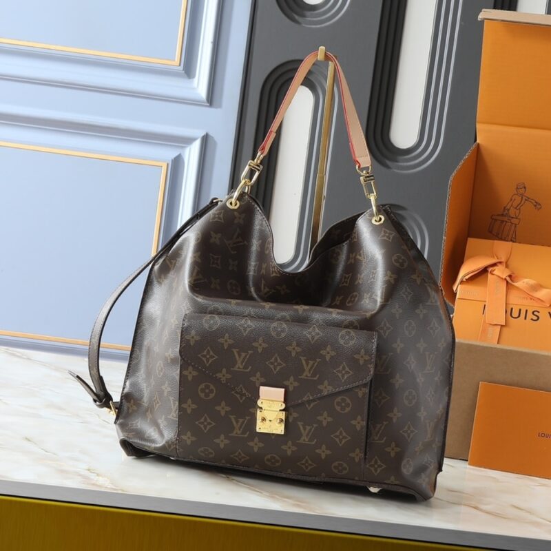 Alternative view of LOUIS VUITTON MONOGRAM METIS BROWN 36CM M40781