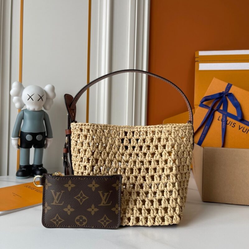 Alternative view of LOUIS VUITTON ALL IN BB RAFFIA BROWN 18CM M14217