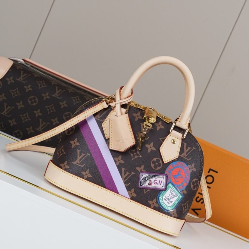 Alternative view of LOUIS VUITTON ALMA BB MON MONOGRAM BROWN 23CM P01917