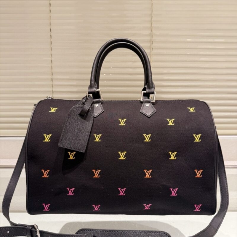 Alternative view of LOUIS VUITTON SPEEDY 40 BANDOULIÈRE BLACK 40CM M14136