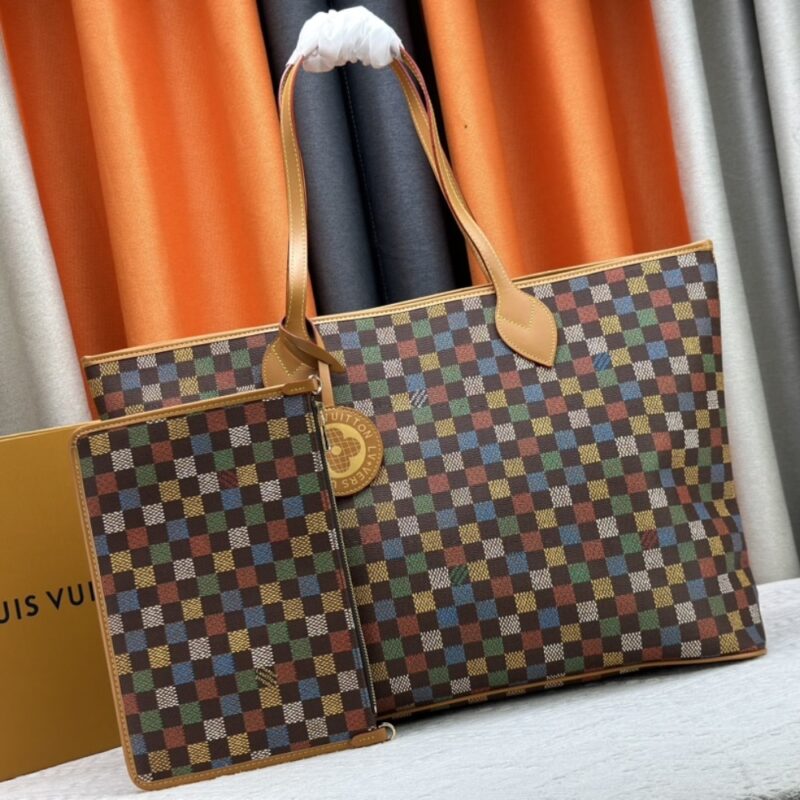Alternative view of LOUIS VUITTON NEVEREVERFULL MULTICOLOR 42CM N00191