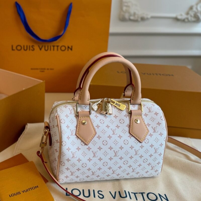 Alternative view of LOUIS VUITTON SPEEDY BANDOULIÈRE 20 MASTIC CREAM 20CM M12747