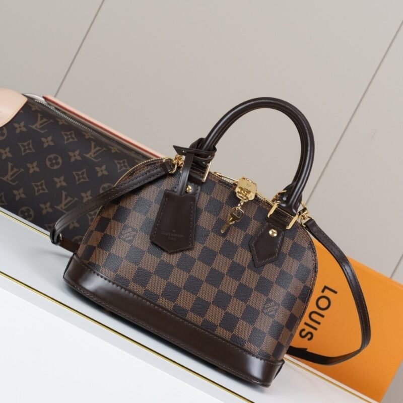 Alternative view of LOUIS VUITTON ALMA BB DARK BROWN 23CM