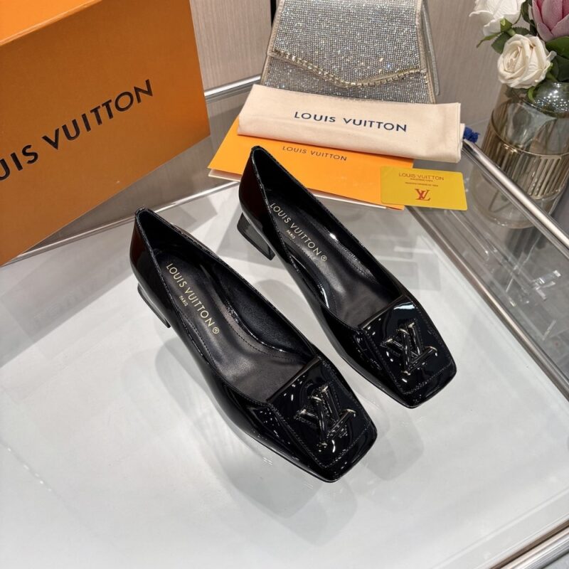 Alternative view of LOUIS VUITTON SHAKE PUMP BLACK