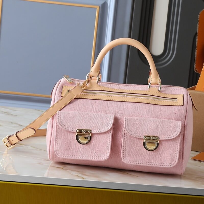 Alternative view of LOUIS VUITTON NEO SPEEDY WASHED PINK 30CM
