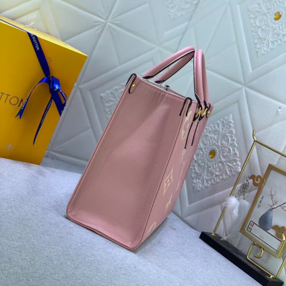 Louis Vuitton Onthego MM Monogram Empreinte Trianon Pink 33cm M46286 - Image 5