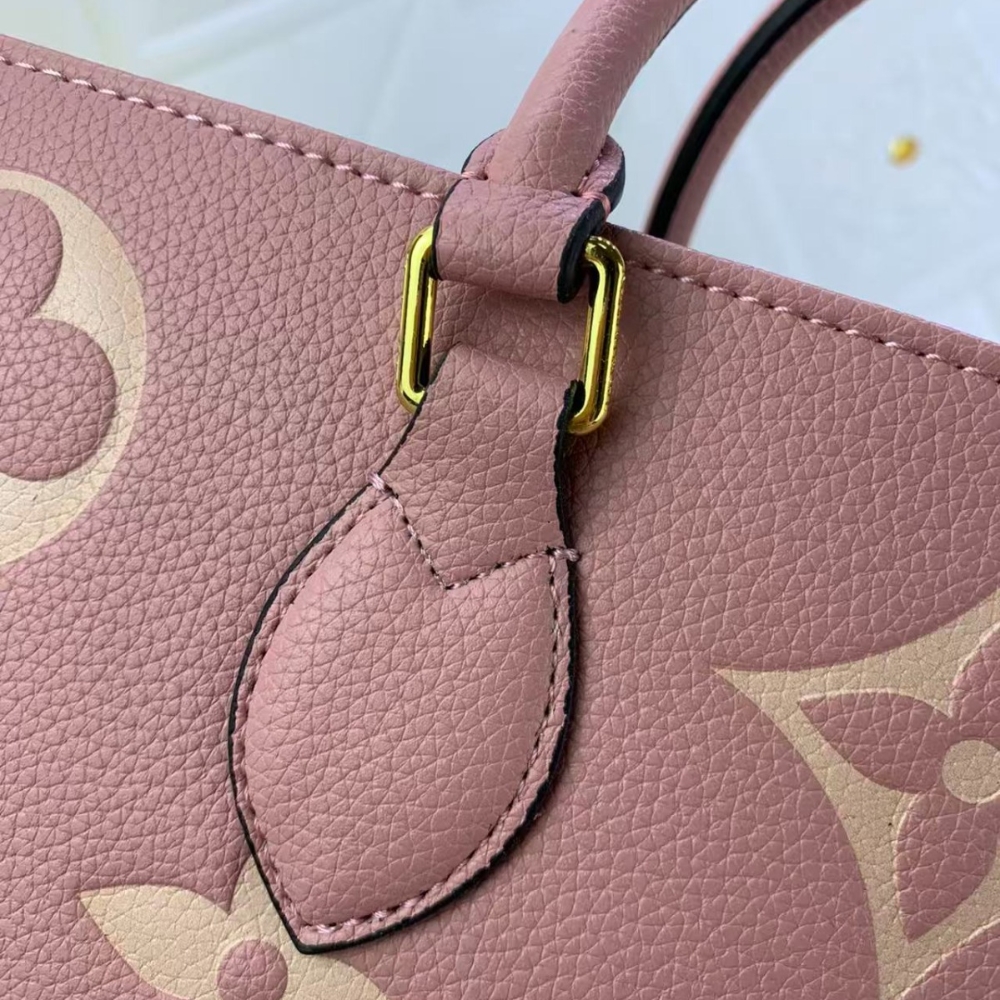 Louis Vuitton Onthego MM Monogram Empreinte Trianon Pink 33cm M46286 - Image 7