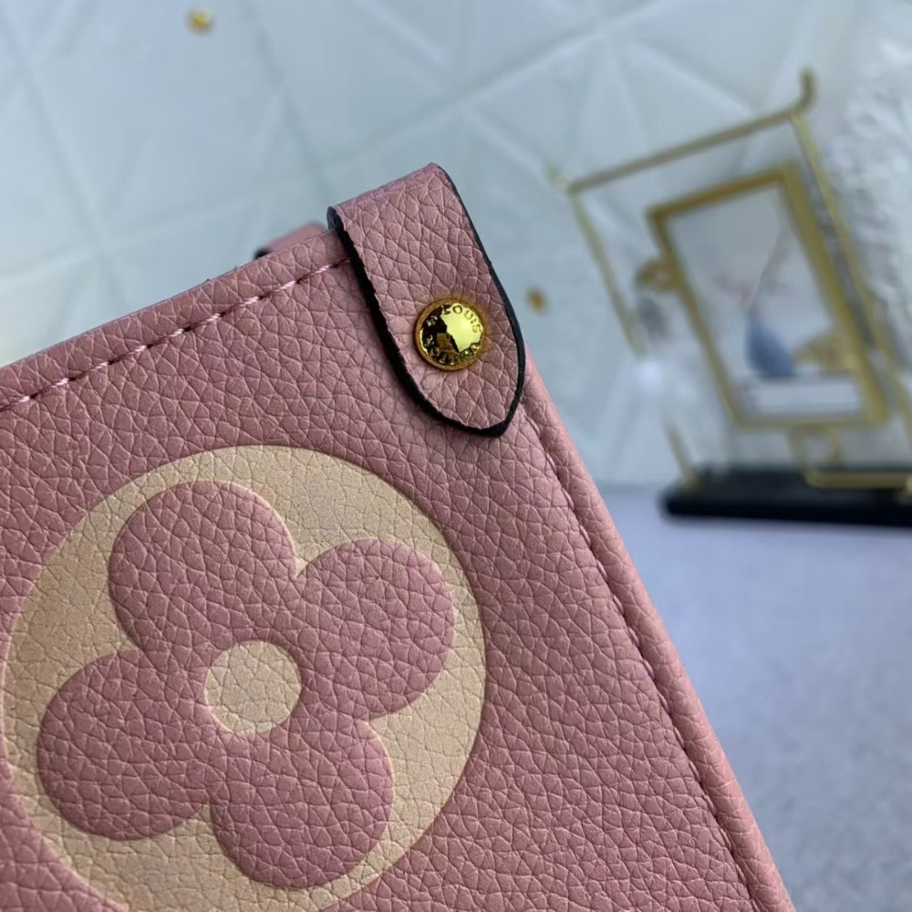 Louis Vuitton Onthego MM Monogram Empreinte Trianon Pink 33cm M46286 - Image 8