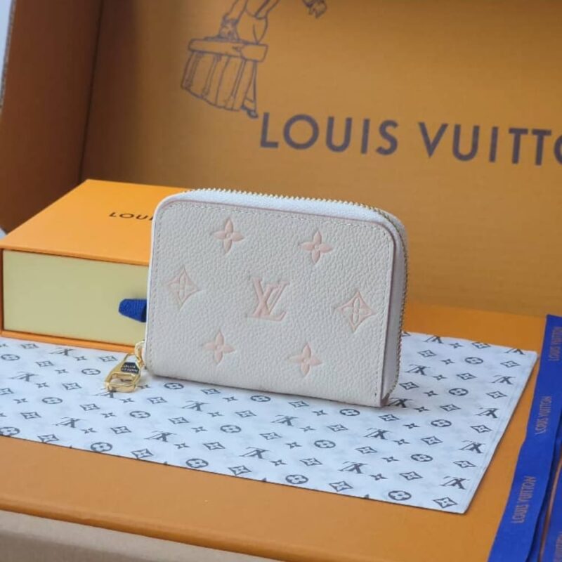 Alternative view of LOUIS VUITTON ZIPPY COIN PURSE WALLET BICOLOR EDEN 11CM M14563