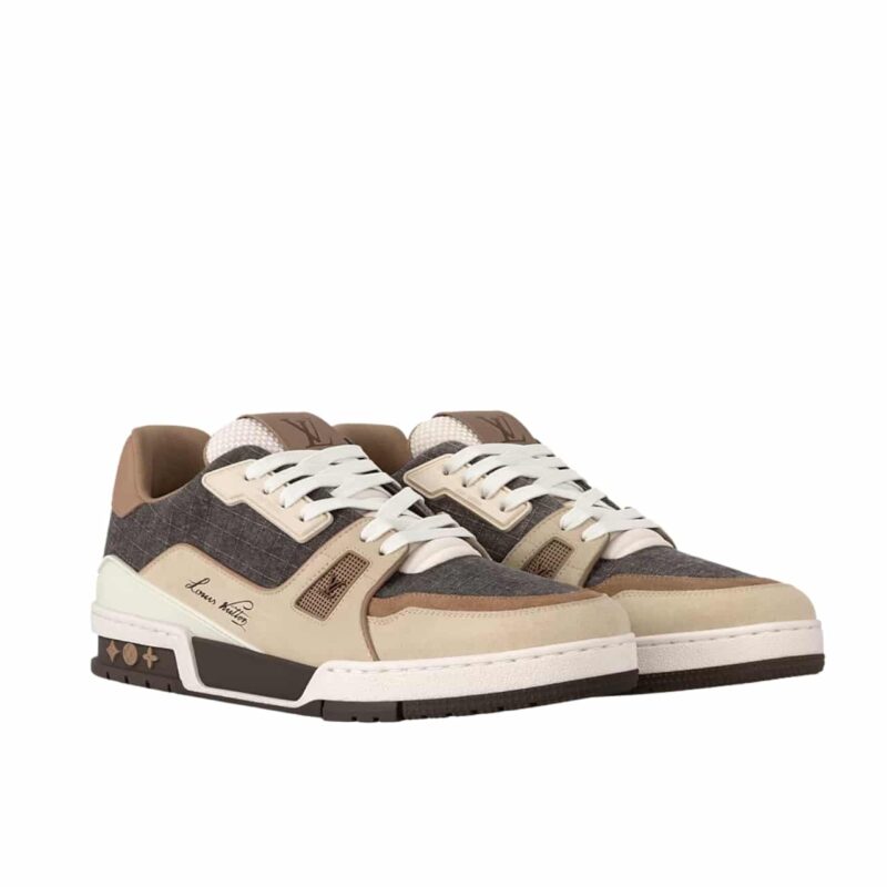 LOUIS VUITTON LV TRAINER OUTDOOR SNEAKER BROWN 1AHTFN