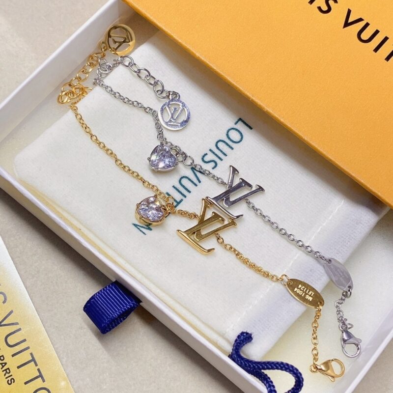 Alternative view of LOUIS VUITTON LV ICONIC HEART BRACELET GOLD M1342A