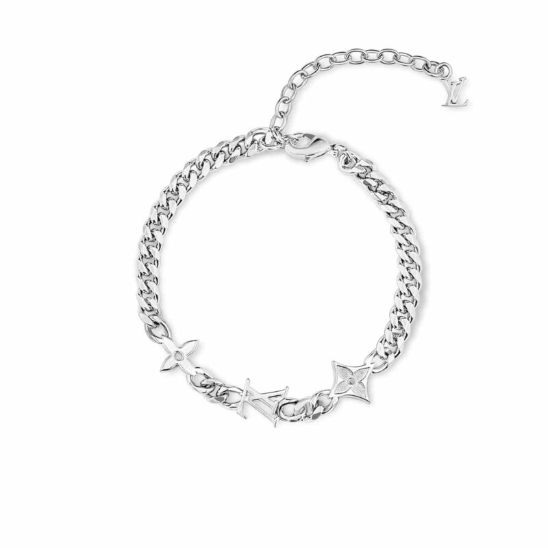 LOUIS VUITTON MONOGRAM ROW BRACELET M1407A