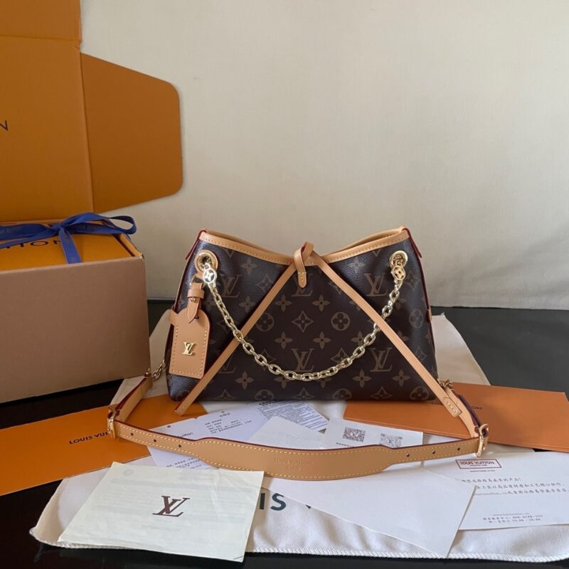 Alternative view of [SUPER VIP 1:1] LOUIS VUITTON CARRYALL BB BAG MONOGRAM BROWN 26CM M13014