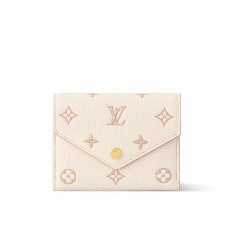 LOUIS VUITTON VICTORINE WALLET BICOLOR EDEN 12CM M14967